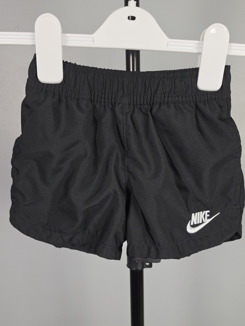 Nike Toddler Girls Black Lined Running Shorts, Size 2T